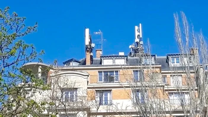 Antenne telecom ville