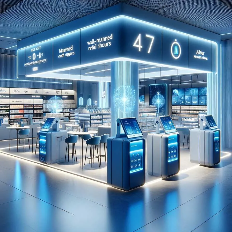 Boutique retail moderne